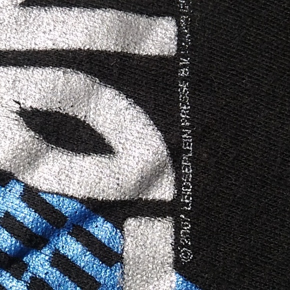 Vintage AC/DC You Shook Me All Night Long Guitar Rockware Shirt Sz.L - Picture 3 of 8